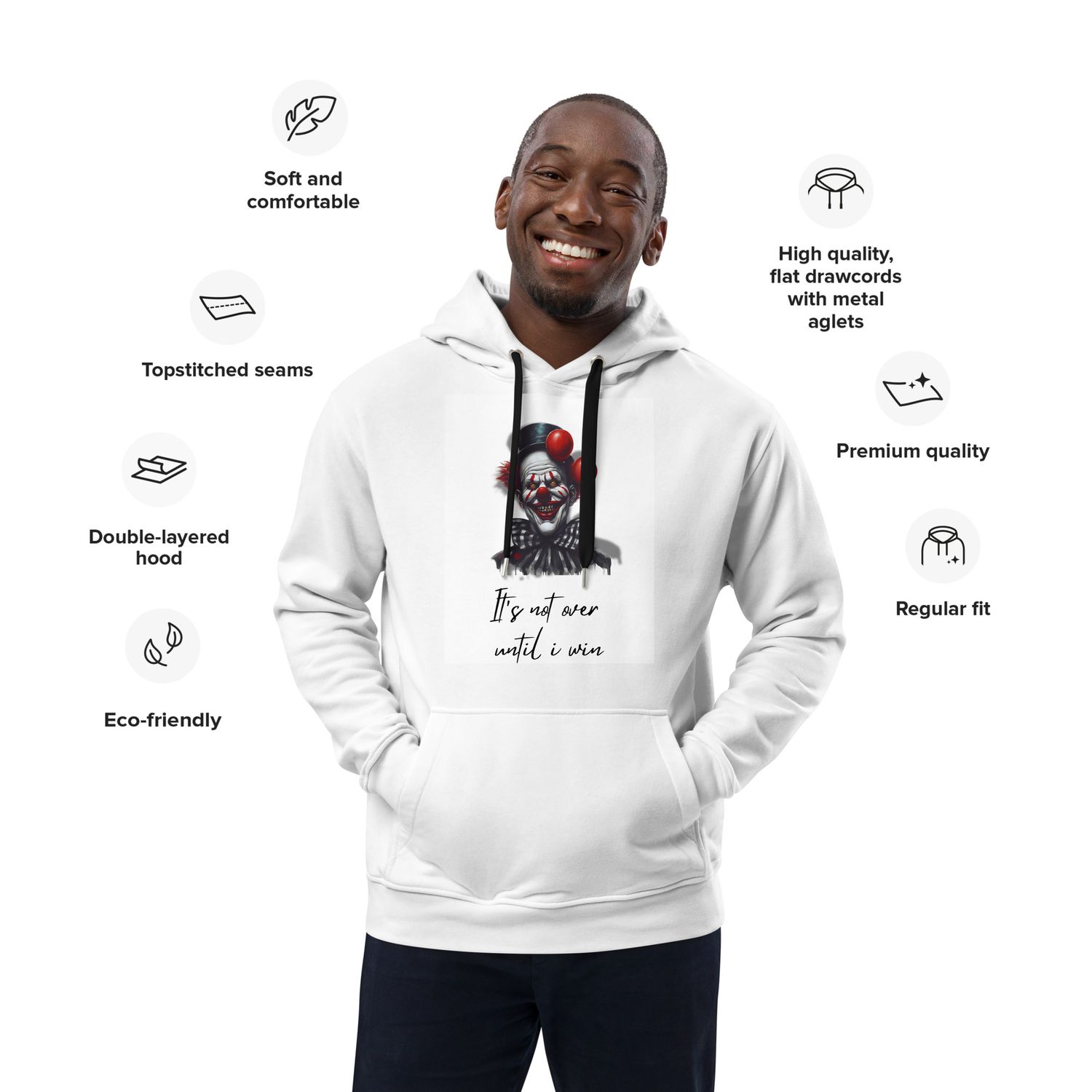 It´s not over until i win Hoodie