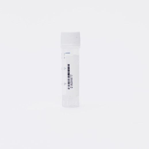 CryoKING® Cryogenic Vials-1.5ml Tubes External Thread,  Side Barcode, ​25 Sets/Bag, 40 Bags/Case, Color: White
