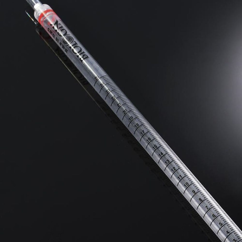Biologix® Serological Pipettes-25mL , Sterile, 50 Pieces/Pack, 4 Packs/Case