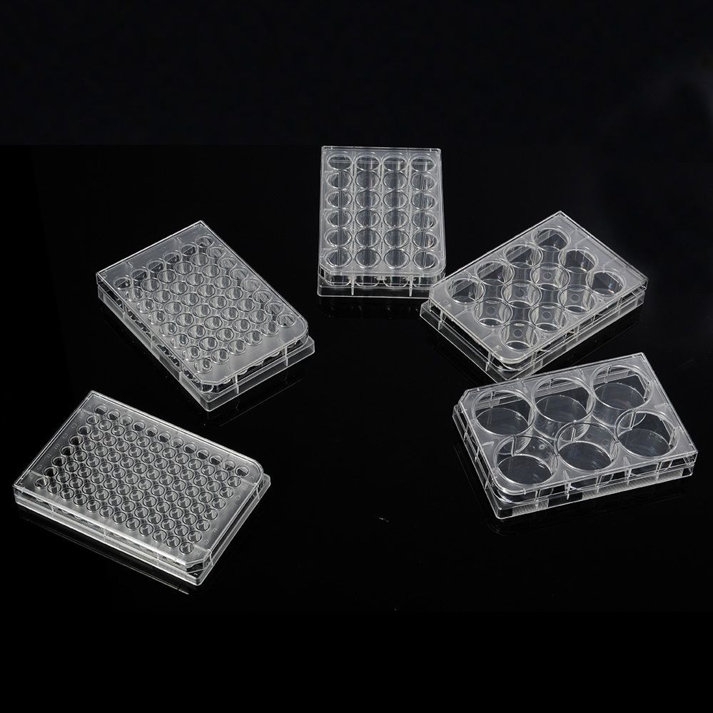 Biologix® Cell Culture Plates:-6/12/24/48/96-Wells, 1 Piece/Pack, 50 Packs/Case