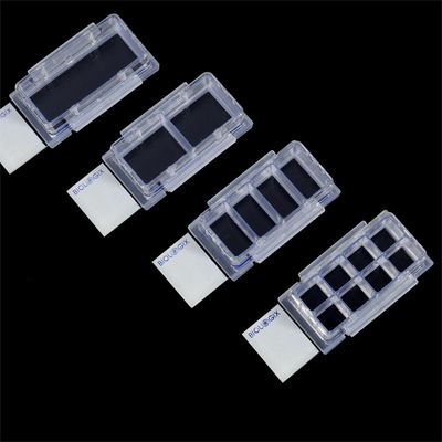 Biologix® Cell Culture Slides, 1/2/4/8-well Case of 12