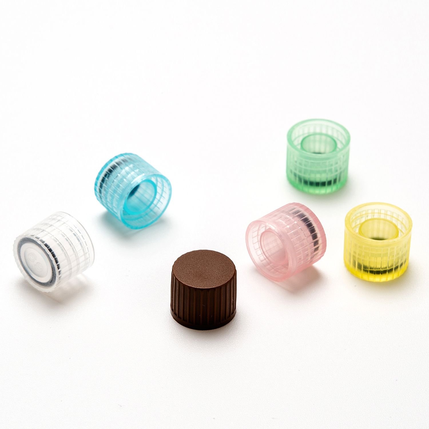 Biologix® Caps for Screw Cap Microtubes (O-Ring), Case of 5000