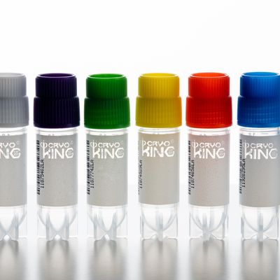 Biologix® Cryogenic Vials-Side  2.0ml Barcode External Thread, 25/ Bag, 20 Bags/Pack, 2 Packs/Case