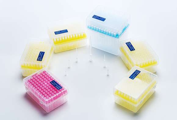 Biologix® Filter Tips-Rack Pack, 20 µL, Natural, 96 Tips/Rack, 10 Racks/Pack, 5 Packs/Case, 4800Tips/Case