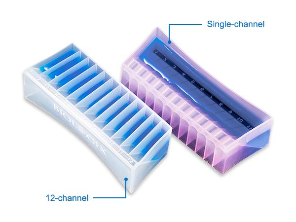Biologix® Solution Basins-50ml, PP, Assorted Color, 25/Bag, 4 Bags/Case