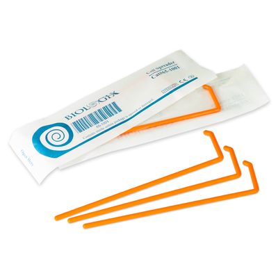 Biologix® Cell Spreaders-L-shape, Orange, Case of 500