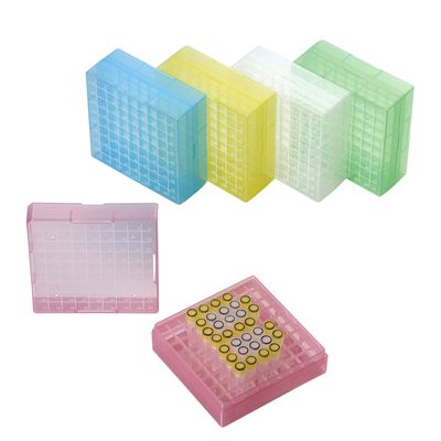 Biologix® PP Cryogenic Storage Boxes,  9x9 (81-well) wells, Case of 20