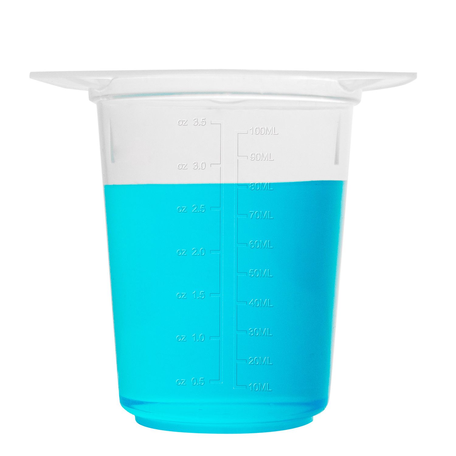Biologix® Beakers-PP, Three Pour Spouts, Disposable, Case of 100 pcs