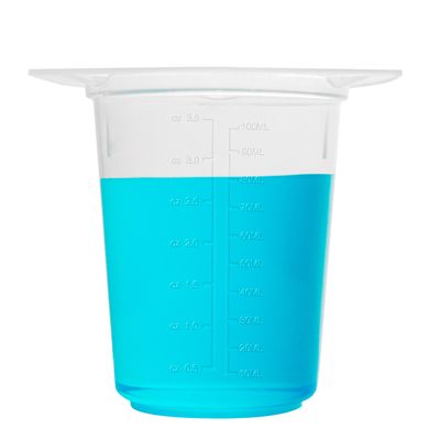 Biologix® Beakers-PP, Three Pour Spouts, Disposable, Case of 100 pcs