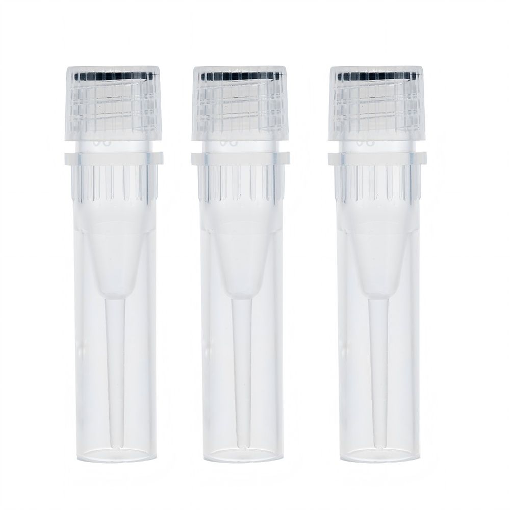 Biologix® Cryogenic Vials-0.5mL with Screw Caps, Self-Standing, 50/Bag, 500/Pack, 2000/Case