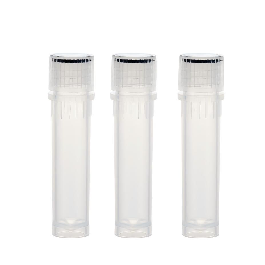 Biologix® Cryogenic Vials-2mL, with Screw Caps, Self-Standing, 50 Pcs/Bag, 10 Bags/Pack, 4 Packs/Case