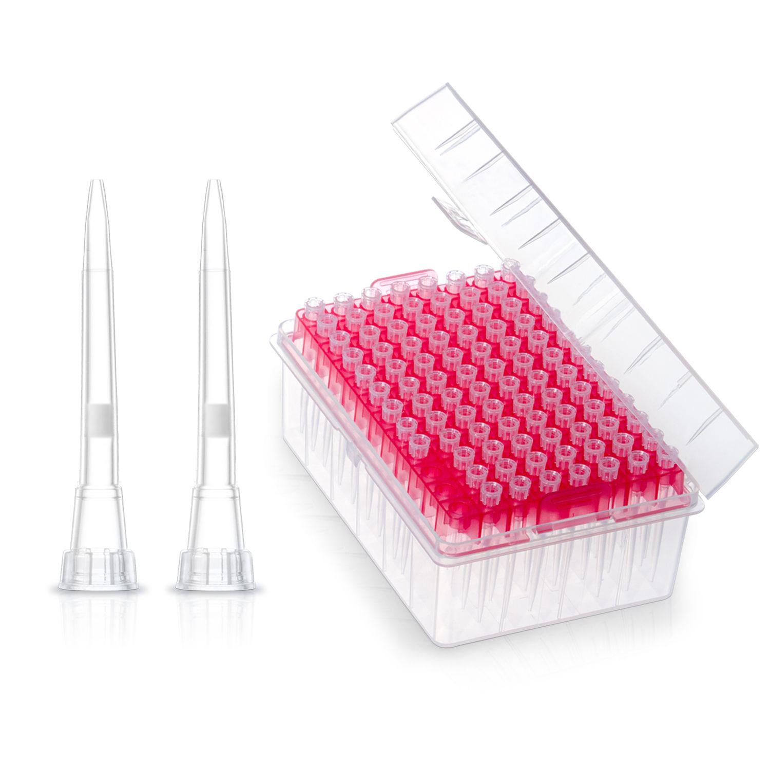 Biologix® Filter Tips -10ul  Extra-long, Length 46mm,96 Pieces/Rack, 50 Racks/Case