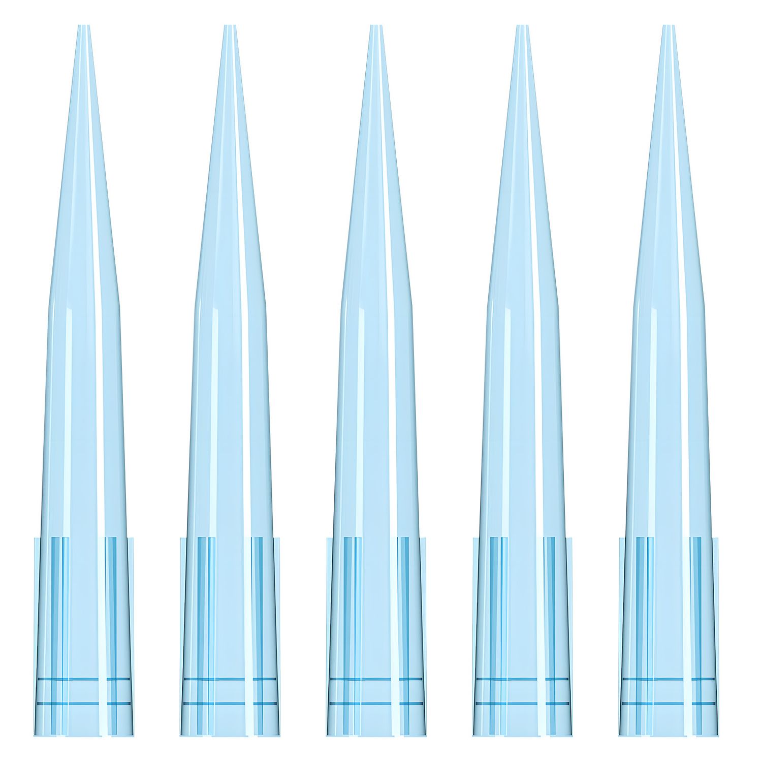 Biologix® Pipet Tips-Bulk, 1000 μL/Extra/Extended, Non-Sterile, 1,000/Bag/Pack, 10 Packs/Case