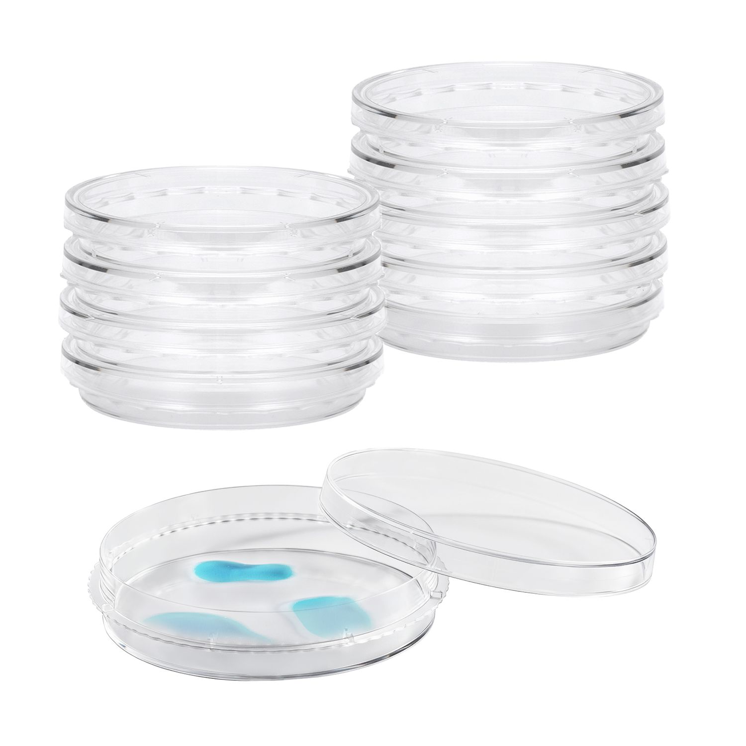 Biologix® Cell Culture Dishes-150 x 20 mm, Sterile, with External Grip, 10 /Bag, 120 Bags/ Case