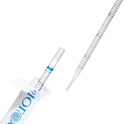 Biologix® Serological Pipette, 5mL, Blue, Sterile, DNase &amp; RNase-free, 100 Pcs/Pack, 4 Packs/Case