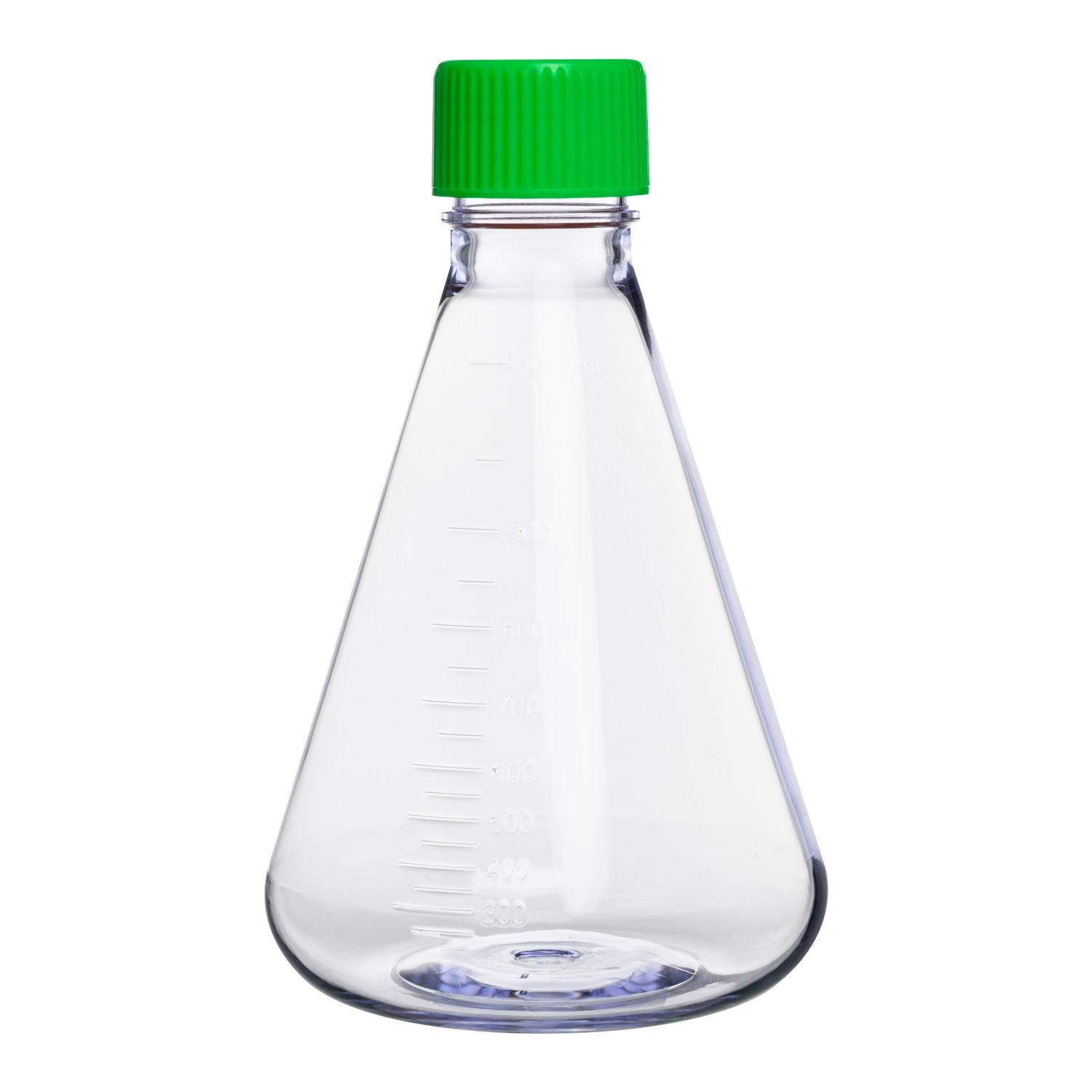 Biologix® 1L PC Erlenmeyer Culture Flasks with vent cap, Individual package, 12 Pcs/Case