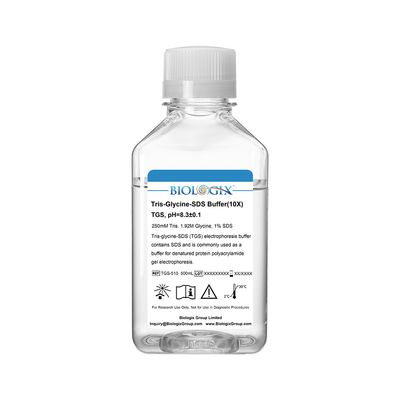 Biologix® Tris-glycine-SDS (TGS) Electrophoresis Buffer ( 10× ), pH 8.3, 500mL/Bottle