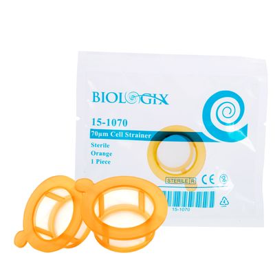 Biologix® Cell Strainers, Sterile, Nylon Mesh Filter with Handle, Individual Package