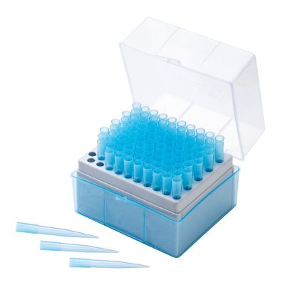 Biologix® Universal Pipet Tips-1000μL, Blue, 100 Pieces/Rack, 6 Racks/Pack, 10 Packs/Case