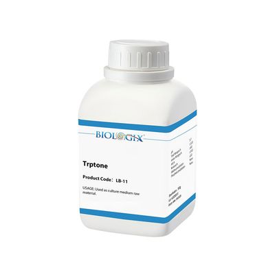 Biologix® Tryptone, Casein Peptone, Powder, 500g/Bottle, 10 Bottles/Case