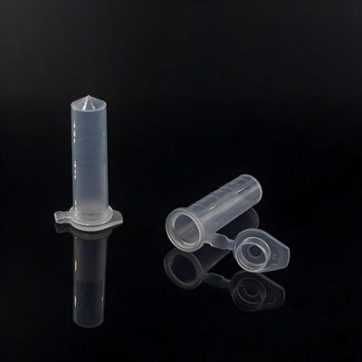 Biologix® 2mL Microcentrifuge Tubes, without safe lock, conical bottom, Non-Sterile, 500 Pieces/Bag/Pack, 10 Packs/Case