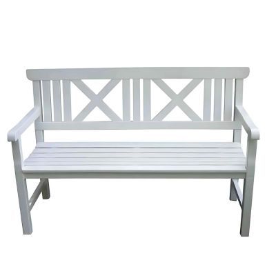 Hampton Garden Bench (white $379)