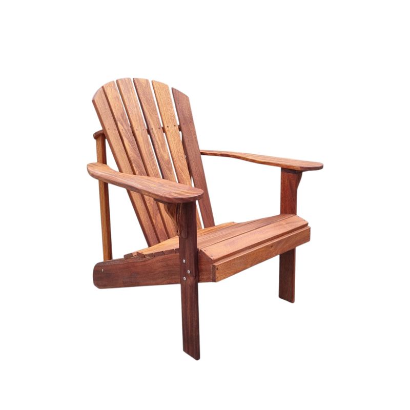 Large Classic Hardwood Adirondack Chair