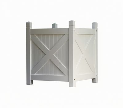 Hampton Planter Box - Small (Natural $179, White $199)