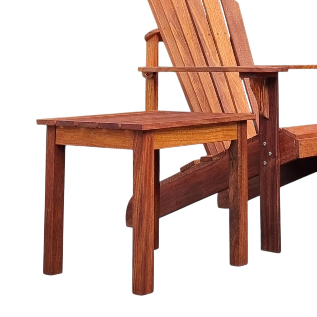 Classic Hardwood Adirondack Side Table