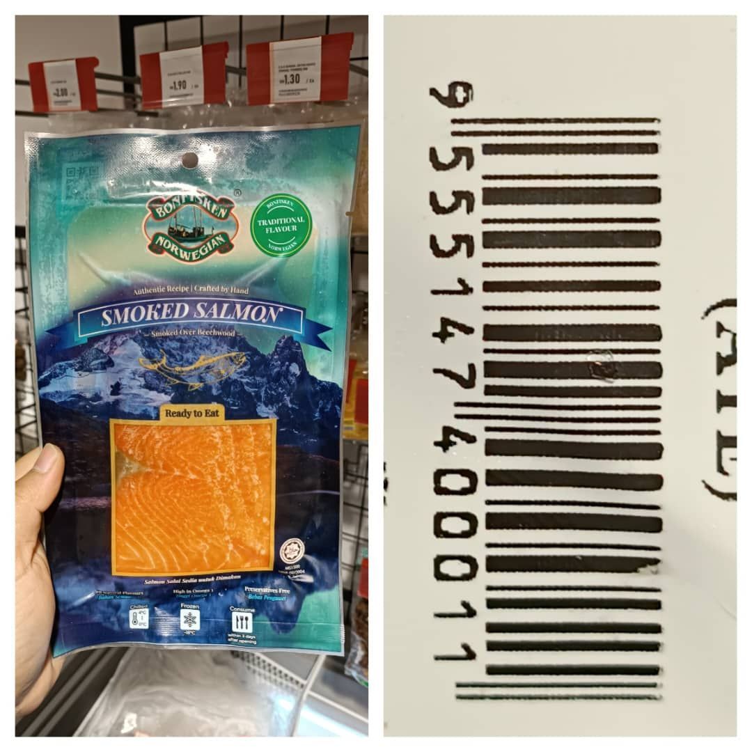 BONFISKEN DELI SMOKED SALMON TROUT SLICE 100G