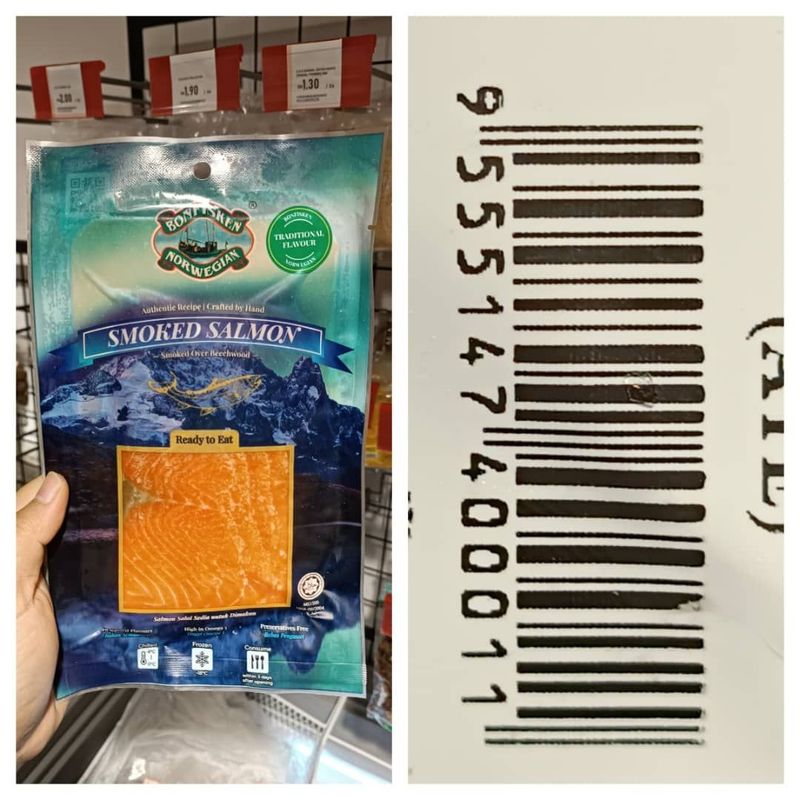 BONFISKEN DELI SMOKED SALMON TROUT SLICE 100G
