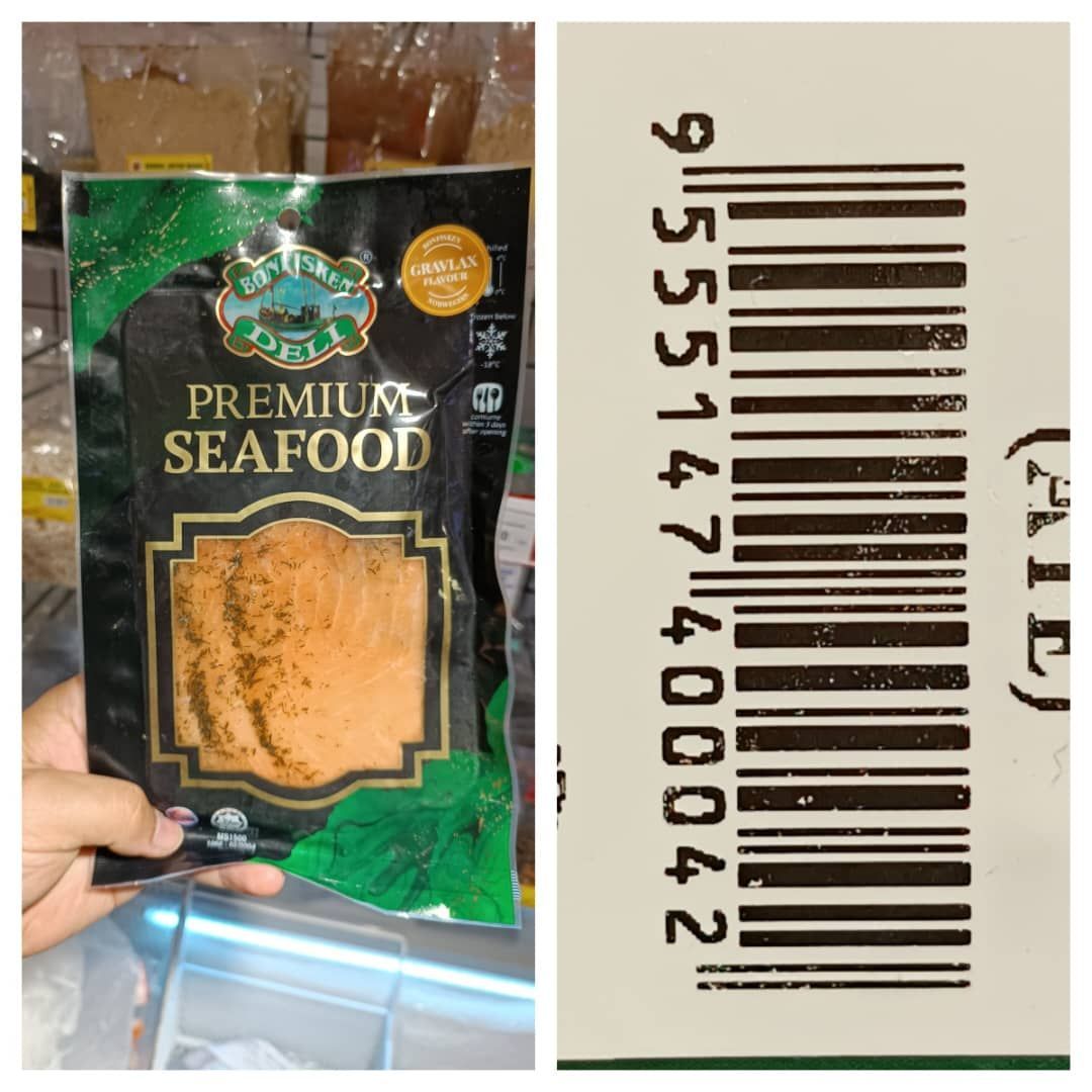 BONFISKEN DELI GRAVLAX SMOKED SALMON SLICE 100G