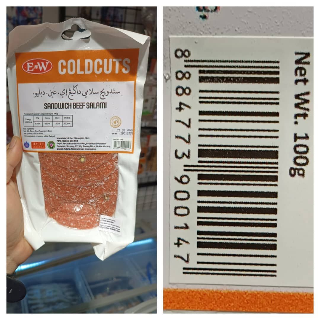 ENW BEEF SALAMI 100G
