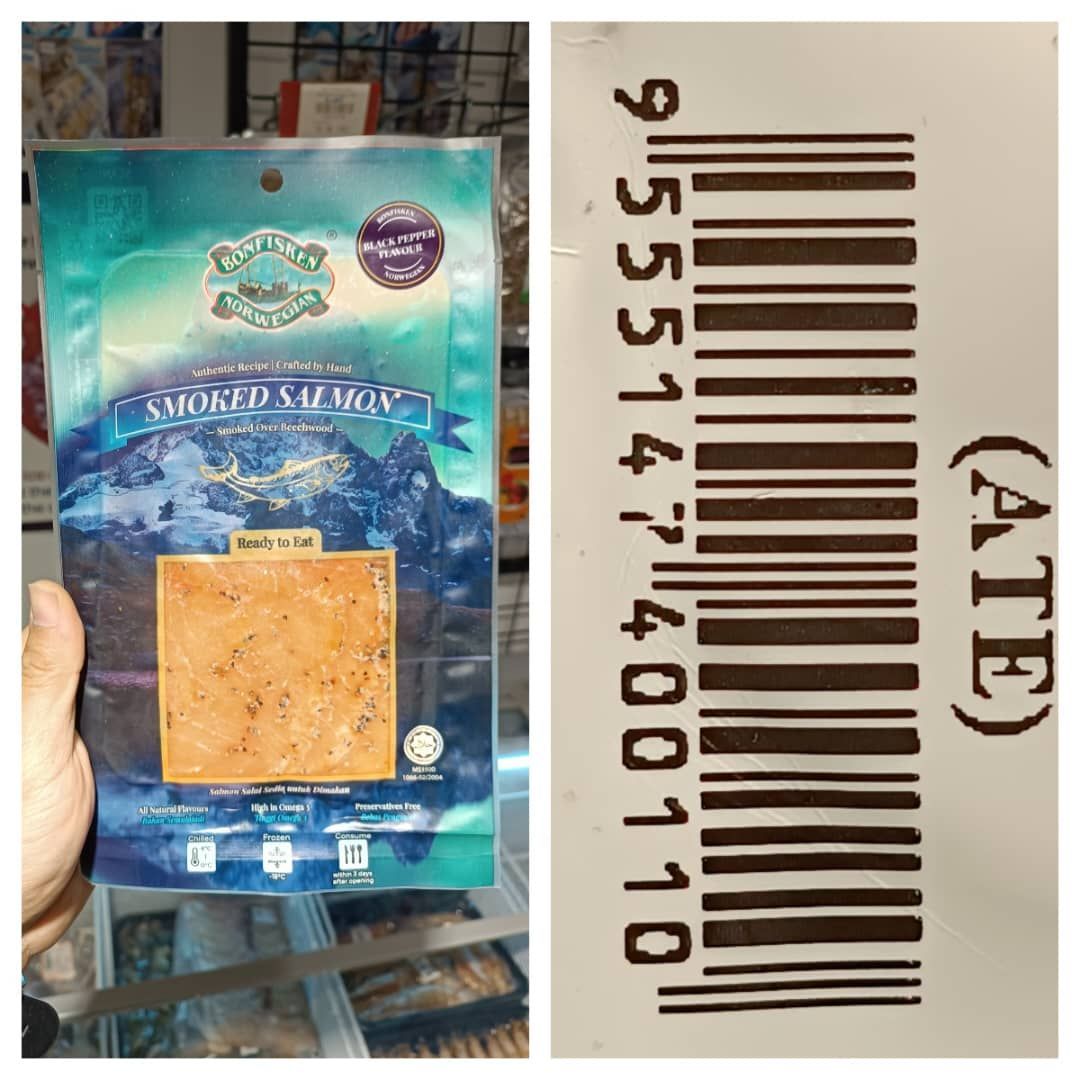 BONFISKEN DELI SMOKED SALMON BLACK PEPPER SLICE 100G