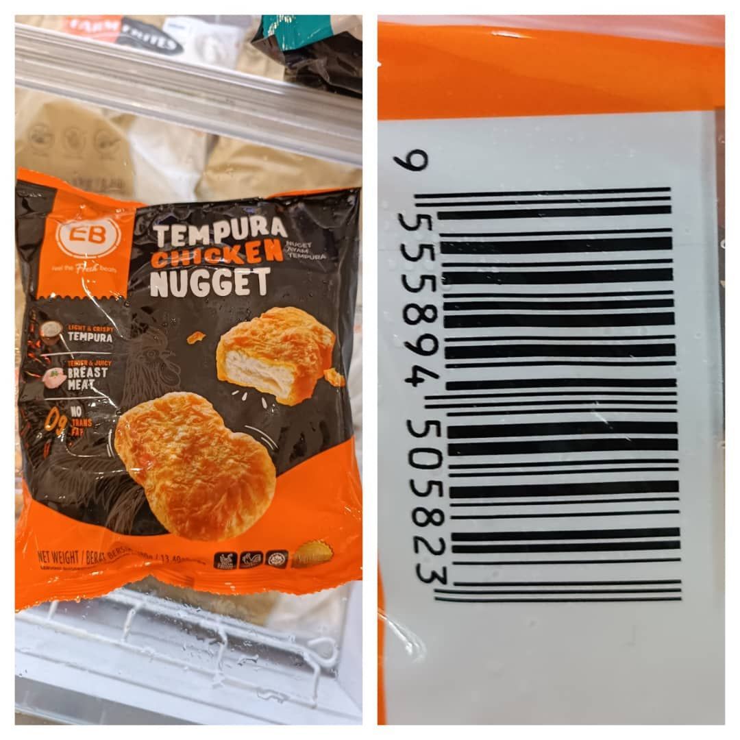 EB CHICKEN NUGGET TEMPURA 380G