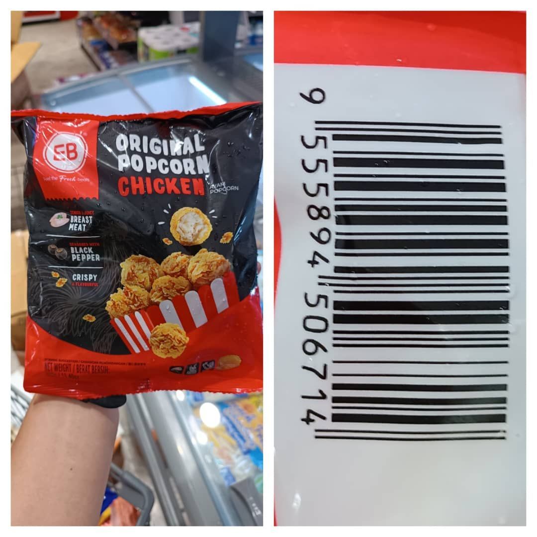 EB CHICKEN POPCORN ORIGINAL 380G