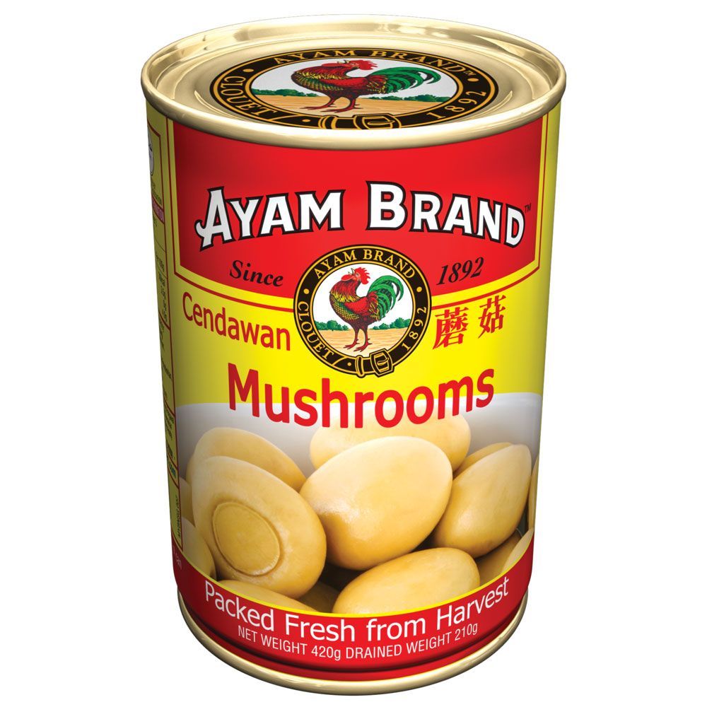 AB WHOLE MUSHROOM 420G