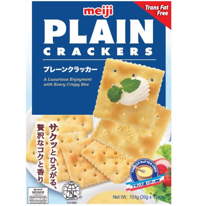 MEIJI PLAIN CRACKER 104G