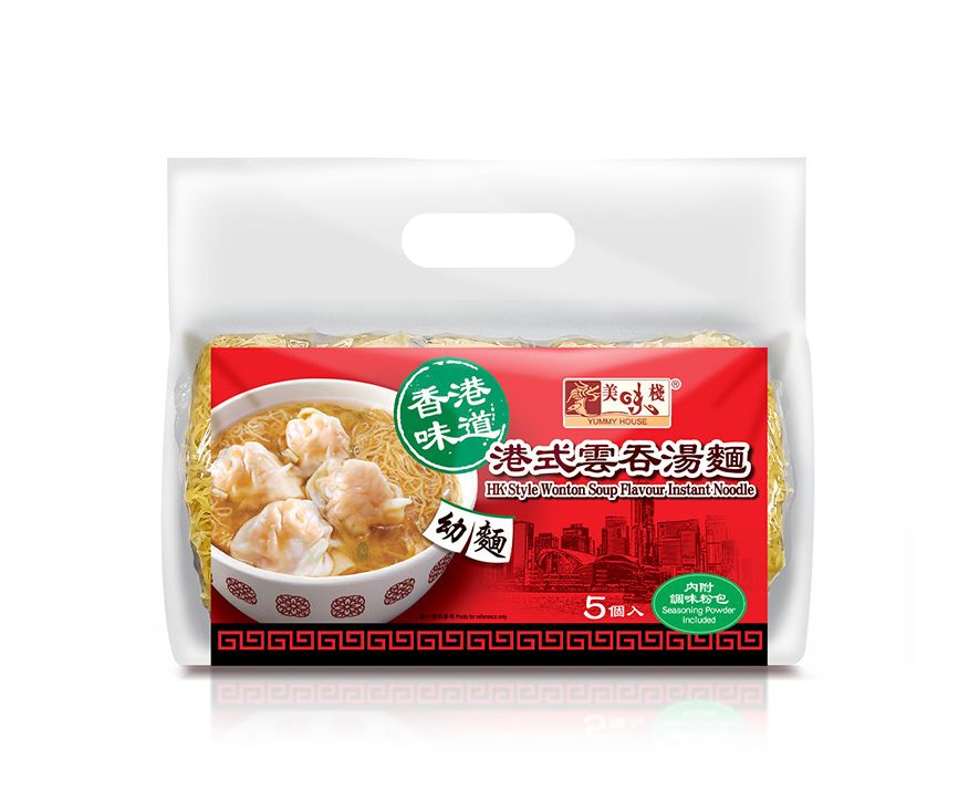 YUMMY HOUSE WONTON HK STYLE NOODLE 5'S