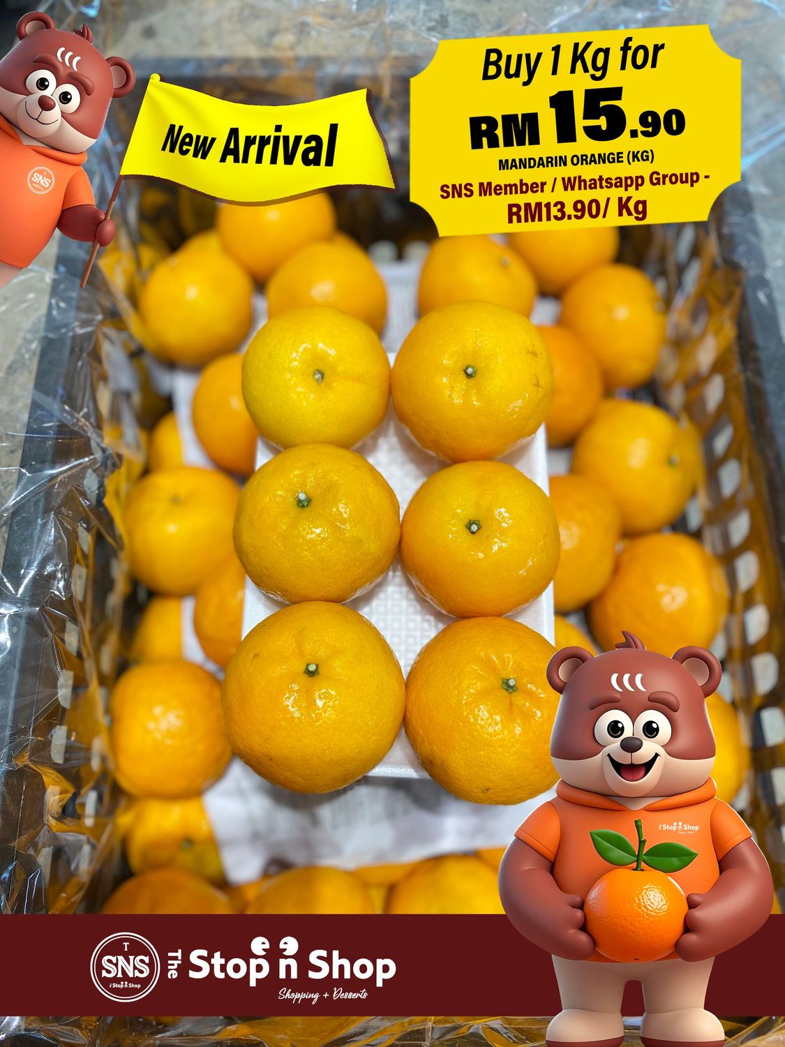 MANDARIN ORANGE 1KG