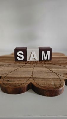 Personalised Name Blocks 