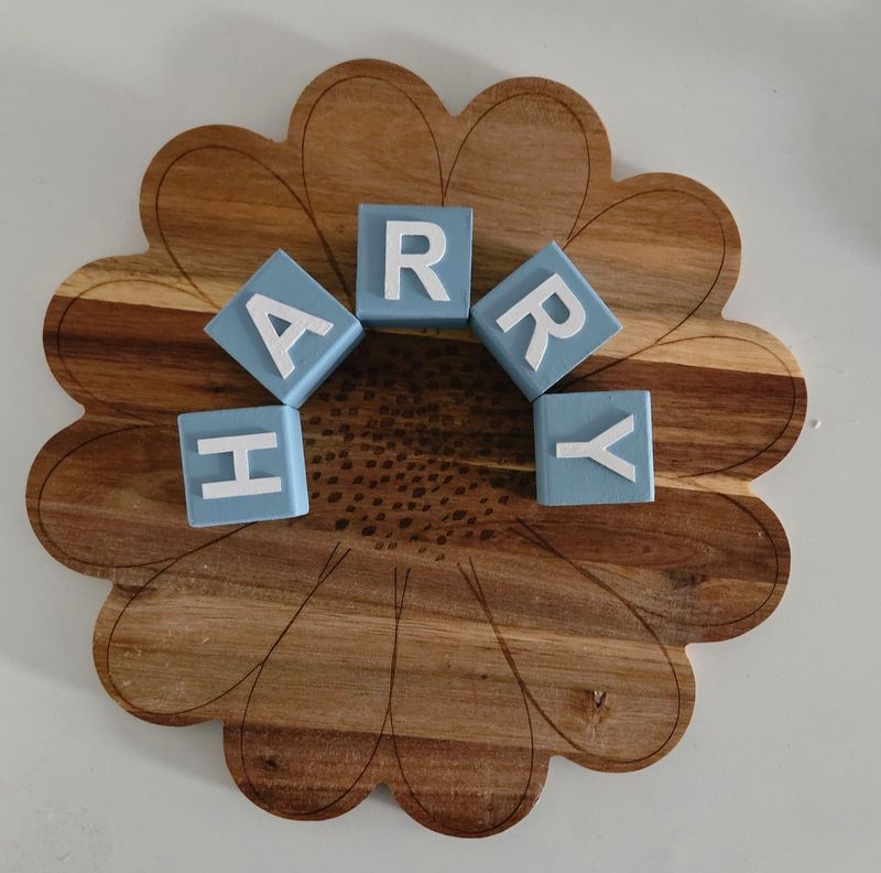 Personalised Wooden Blocks