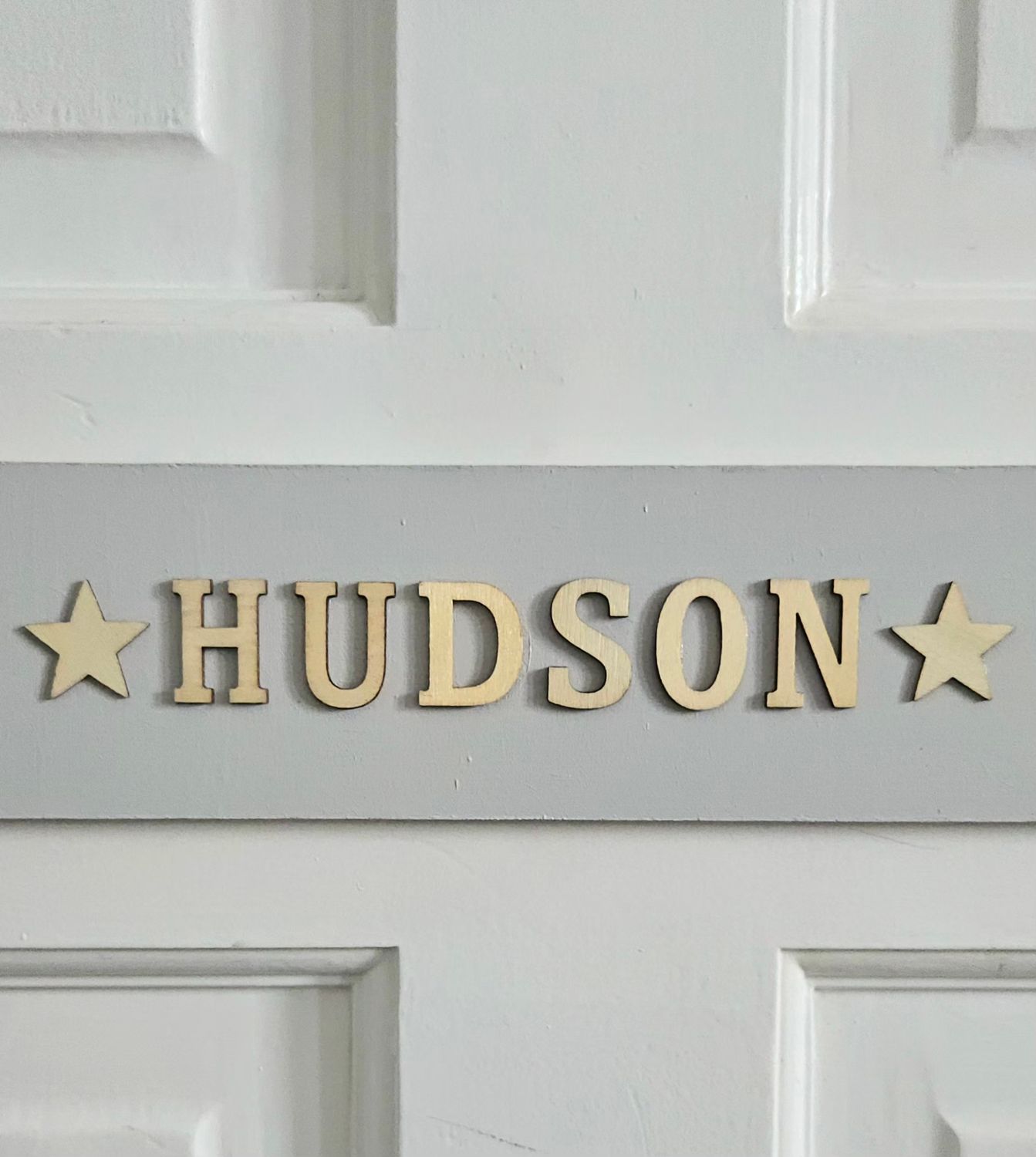 Personalised Star Door Sign