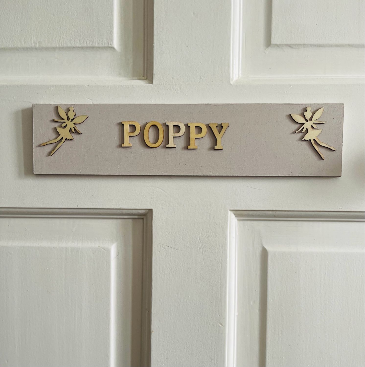 Flying Fairy Personalised Name Plaque