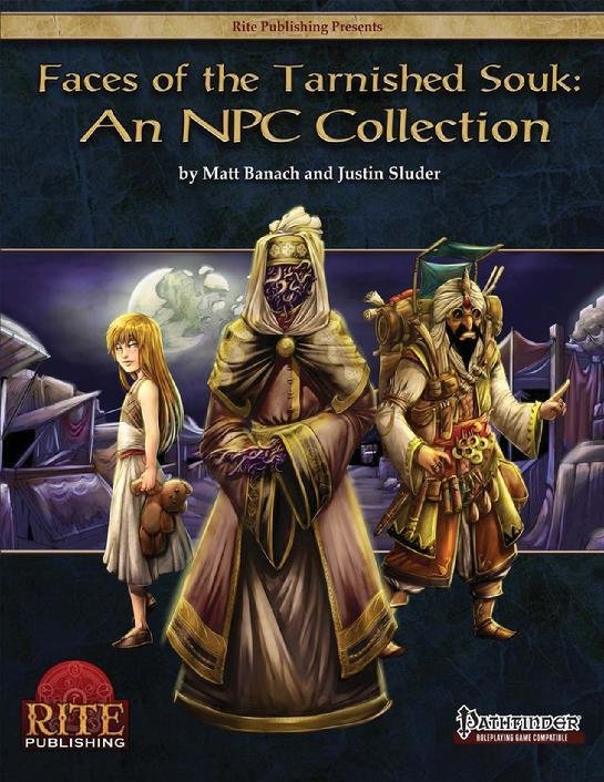 Faces of the Tarnished Souk: An NPC Collection (PFRPG) Faces of the Tarnished Souk: An NPC Collection (PFRPG)
