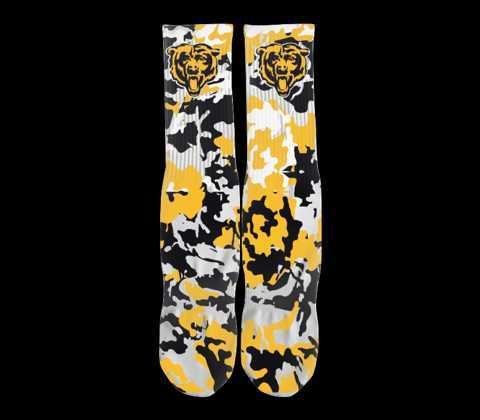NV Bears Camo Socks