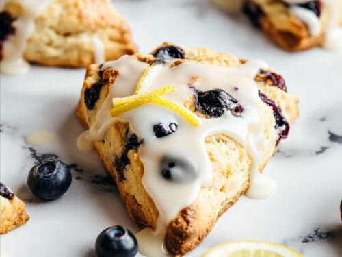 Blueberry Lemon Scone