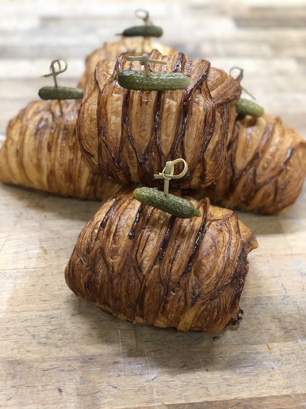 Ham and Swiss Croissant