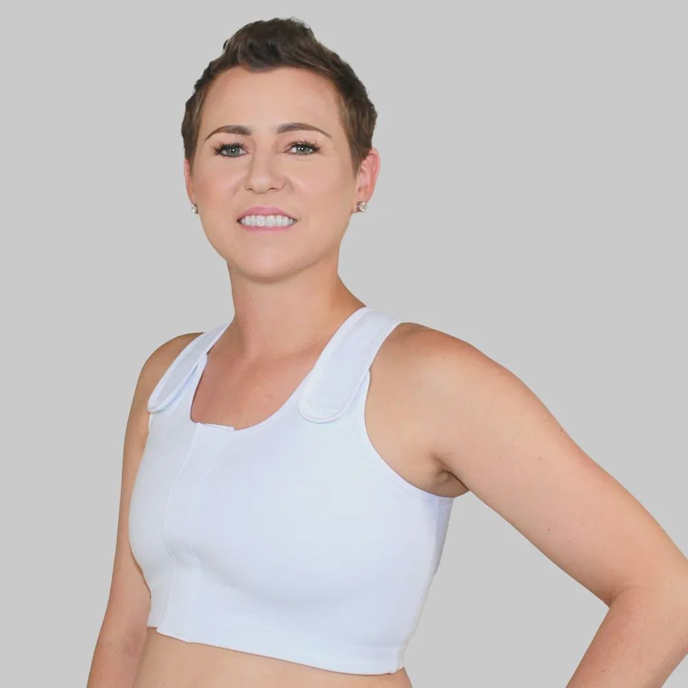 119 Velcro-Front Compression Bra