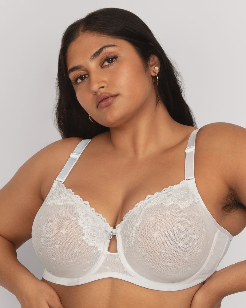 Sheer Whisper Unlined Underwire Bra